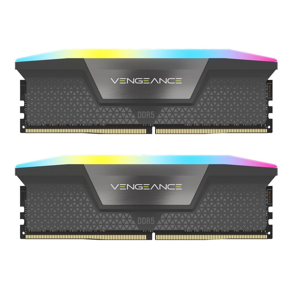 Memorie Corsair Vengeance 32 GB DDR5 6400 MHz CL32, kit 2 x 16 GB, XMP 3.0, EXPO, Gri, RGB