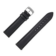 Leather strap for Zeppelin/Iron Annie  black  20 mm_1