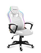 Fotel gamingowy Huzaro Force 2.5 RGB WHITE MESH_1