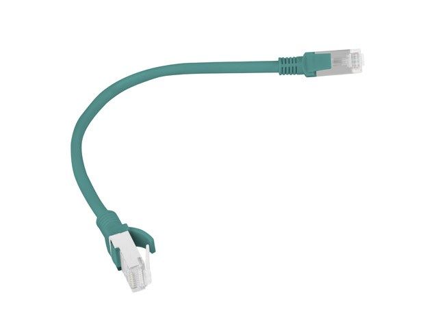 Patch cord Lanberg  RJ45, 25 cm, verde