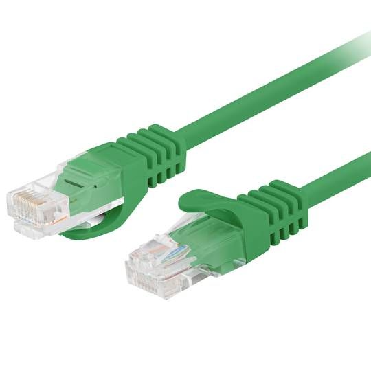 Patch cord Lanberg  RJ45, 1 m, verde