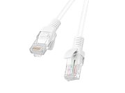 Patch cord Lanberg  RJ45, 1.5 m, alb