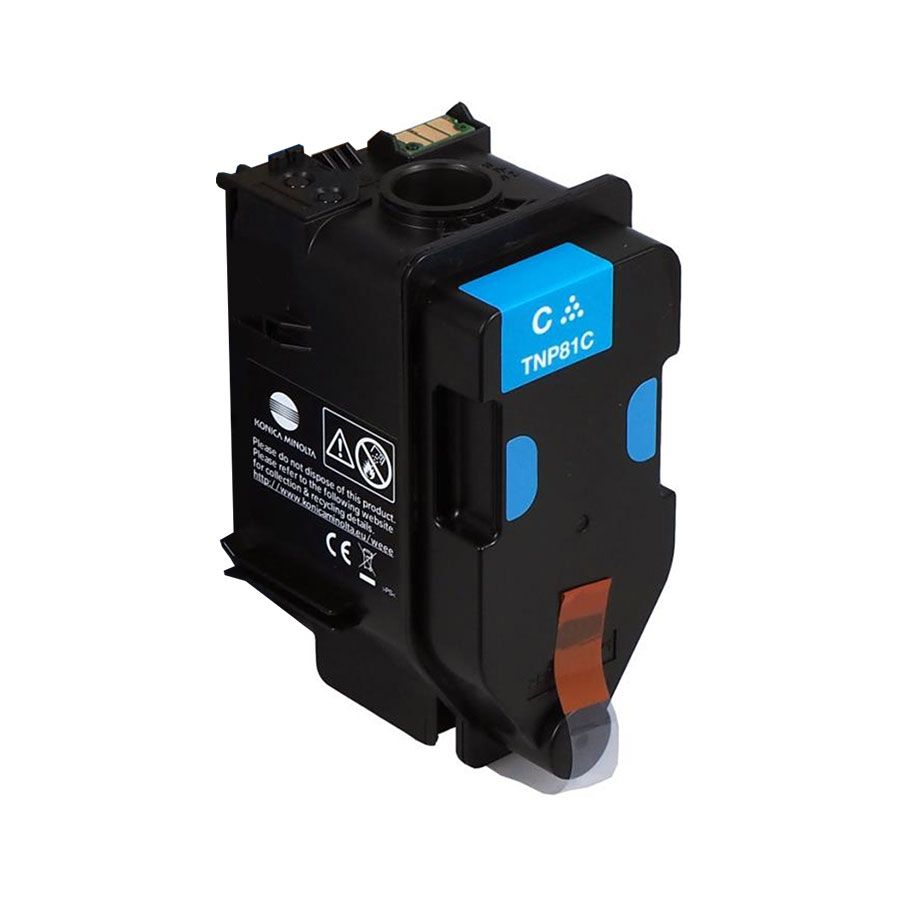 Cartus toner Konica Minolta AAJW451 ,Albastru ,9 000 pagini ,Original (TNP-81C) 