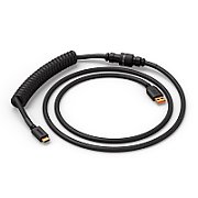 Glorious GMMK Coiled Cable Phantom Black  Spiralkabel  USB-C/USB-A  black