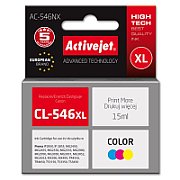 Cartus cerneala Activejet AC-546NX ,Color ,15 ml (compatibil cu Canon AC-546NX) 