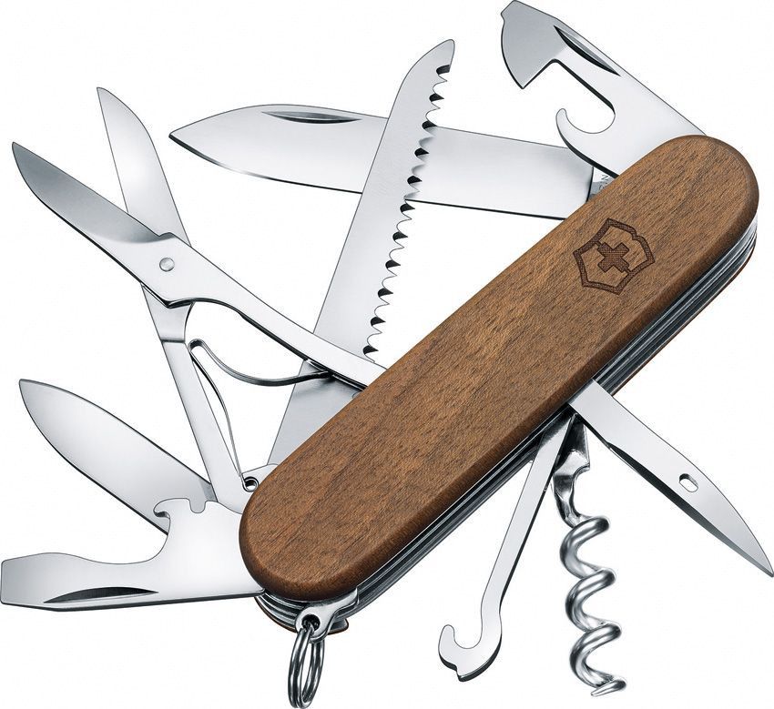 Victorinox Huntsman Swiss Army Knife wood V-1 37 V1 37 Victorinox37 Victorinox 37 11 63 Victorinox63 Victorinox 63 (1.3711.63)