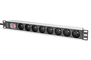 Digitus DN-95402-1-FR unități de distribuție a energiei electrice (PDU) 8 ieșire(i) AC 1U