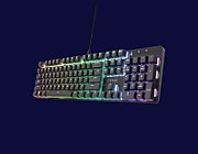 Tastatura mecanica Trust GXT 871 Zora, USB 2.0. nr taste 104, negru