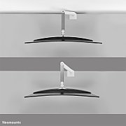 Brat monitor pentru ecrane curbate Neomounts DS70PLUS-450WH1 pentru display-uri cu diagonale 17 -49 , sistem de prindere VESA 75x75~100x100, greutate maxima suportata 18kg, full motion, tilt +45°, swivel 90°, rotate 180°, distanta fata de perete 108-568mm gas spring culoare alb. Garantie 5 ani