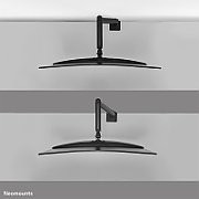 Brat monitor pentru ecrane curbate Neomounts DS70PLUS-450BL1 pentru display-uri cu diagonale 17 -49 , sistem de prindere VESA 75x75~100x100, greutate maxima suportata 18kg, full motion, tilt +45°, swivel 90°, rotate 180°, distanta fata de perete 108-568mm gas spring culoare negru. Garantie 5 ani