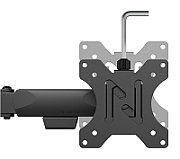Brat triplu Neomounts DS60-600BL3 pentru display-uri cu diagonale 17 -27 , sistem de prindere VESA 75x75~100x100, greutate maxima suportata 6 - per ecrankg, full motion, tilt +45°, swivel 90°, rotate 180°, distanta fata de perete 137-601mm culoare negru. Garantie 5 ani