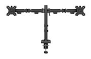 Brat dublu monitor Neomounts DS60-600BL2 pentru display-uri cu diagonale 10 -32 , sistem de prindere VESA 75x75~100x100, greutate maxima suportata 8 - per ecrankg, full motion, tilt +45°, swivel 90°, rotate 180°, distanta fata de perete 99-459mm culoare negru. Garantie 5 ani