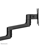 Brat dublu monitor Neomounts DS60-425BL2 pentru display-uri cu diagonale 17 -27 , sistem de prindere VESA 75x75~100x100, greutate maxima suportata 8 - per ecrankg, tilt +90°, -30°, swivel +90°, -90°, rotate +360°, distanta fata de perete 128-460mm inaltime reglabila manual 295-607mm culoare