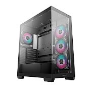 Desktop PC Deepcool Cg580 4f, AMD Ryzen 7 - 7800X3D (8 C / 16 T, 3.3 GHz - 5.0 GHz), 32 GB RAM, 2 TB SSD, Fara unitate optica, AMD RX 9070 XT 16 GB, 850 W, Fara sistem de operare