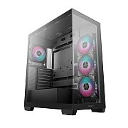 Desktop PC Deepcool Cg580 4f, AMD Ryzen 7 - 7800X3D (8 C / 16 T, 3.3 GHz - 5.0 GHz), 32 GB RAM, 2 TB SSD, Fara unitate optica, AMD RX 9070 XT 16 GB, 850 W, Fara sistem de operare