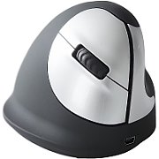 Ergonomic mouse R-Go HE Bluetooth medium black/silver retail