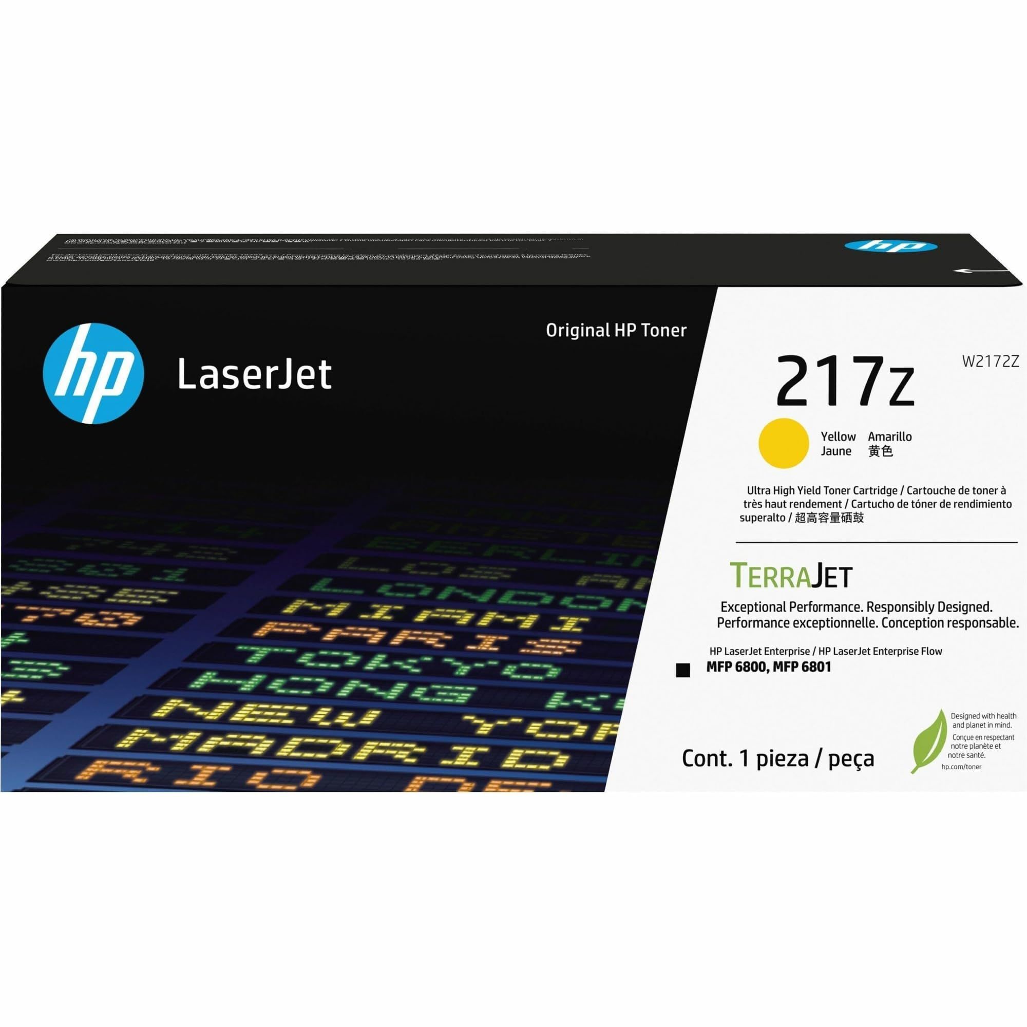 Cartus toner HP W2172Z ,Galben ,24 000 pagini ,Original (217z) 