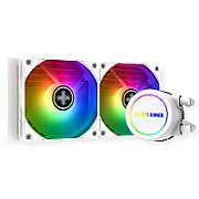 Cooler with Water Cooling Xilence LQ240.W.ARGB White ARGB