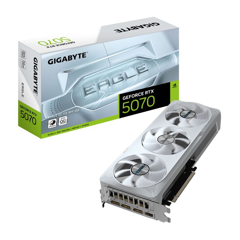 Karta graficzna Gigabyte GeForce RTX 5070 EAGLE OC ICE 12GB