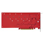 QUAD M.2 PCIE X16 SSD ADAPTER/WITH BIFURCATION PCIE 4.0