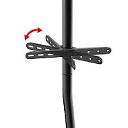 Maclean TV floor stand bracket  32-70   max. VESA 400x400  max. 40kg  MC-494