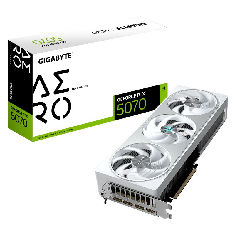 Karta graficzna Gigabyte GeForce RTX 5070 AERO OC 12GB