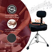 Drum stool DNA THRONE 1 seat for drums