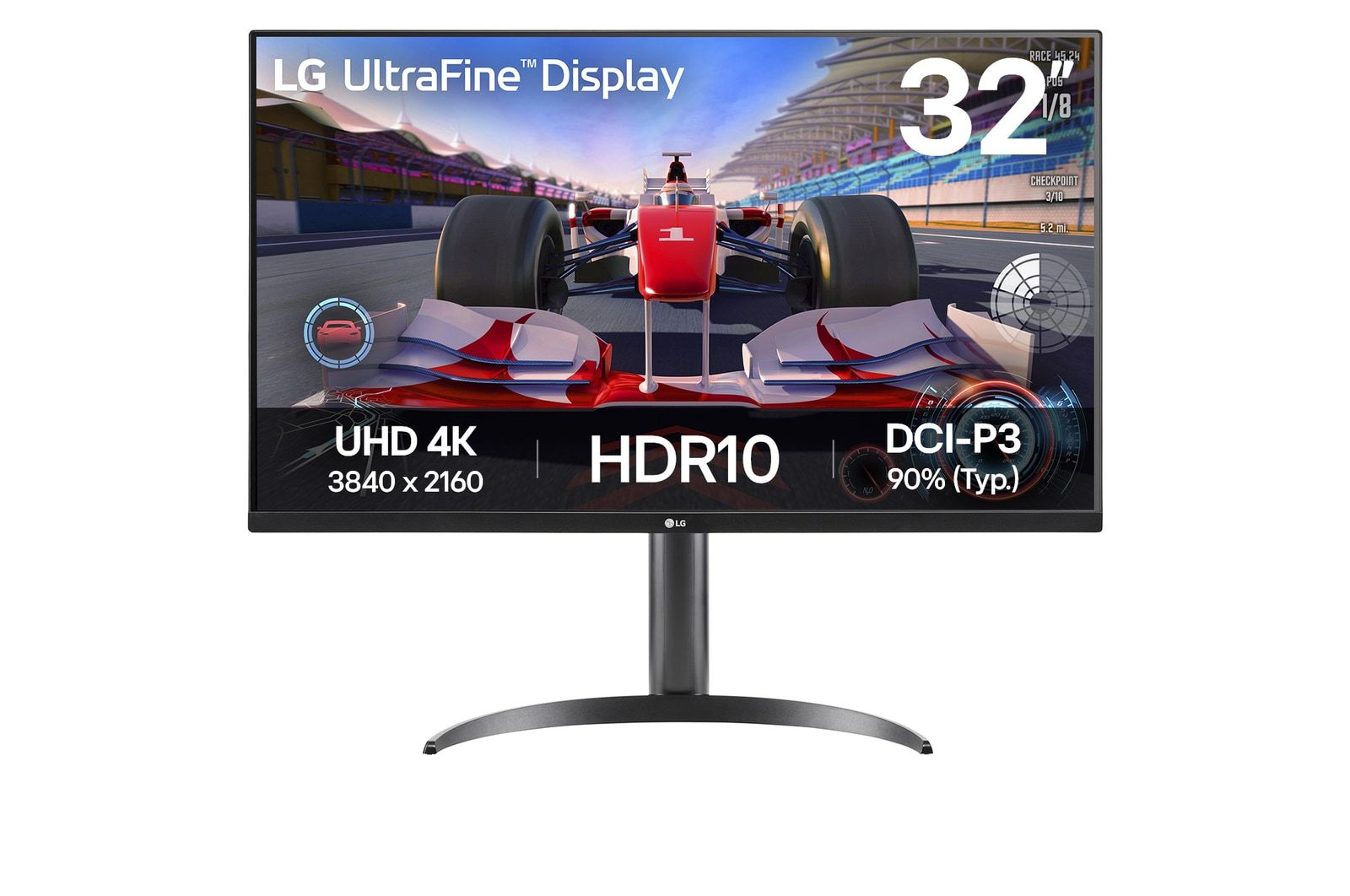 Monitor 31.5 inch LG 32UR550K-B 3840 x 2160, 60 Hz