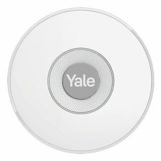 Yale Indoor Siren Wireless siren Grey  White
