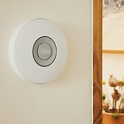 Yale Indoor Siren Wireless siren Grey  White