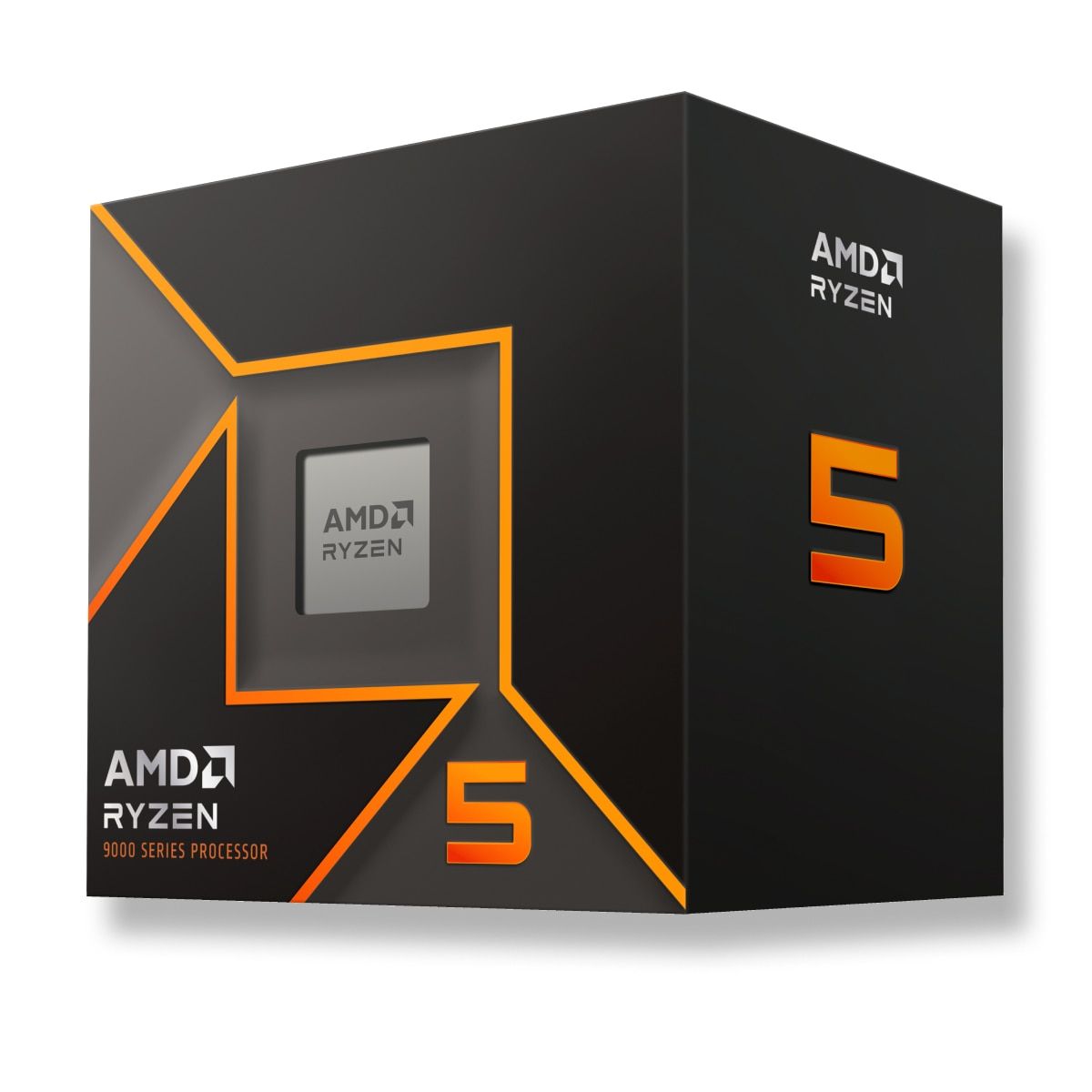 Procesor AMD Ryzen 5 9600, 6C / 12T, 3.80 - 5.20 GHz, 38 MB cache, 65 W, Box