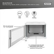 DIGITUS Professional Compact Series DN-19 07-U-S-1 cabinet - 7U