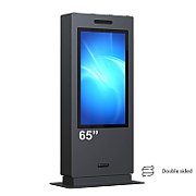 Totem de exterior/OUTDOOR DUAL SIDE EVOBOARD 650ODDLAZ, display 65 , 4K, 4000 NITS, Android 11 RK3399, 4+32GB