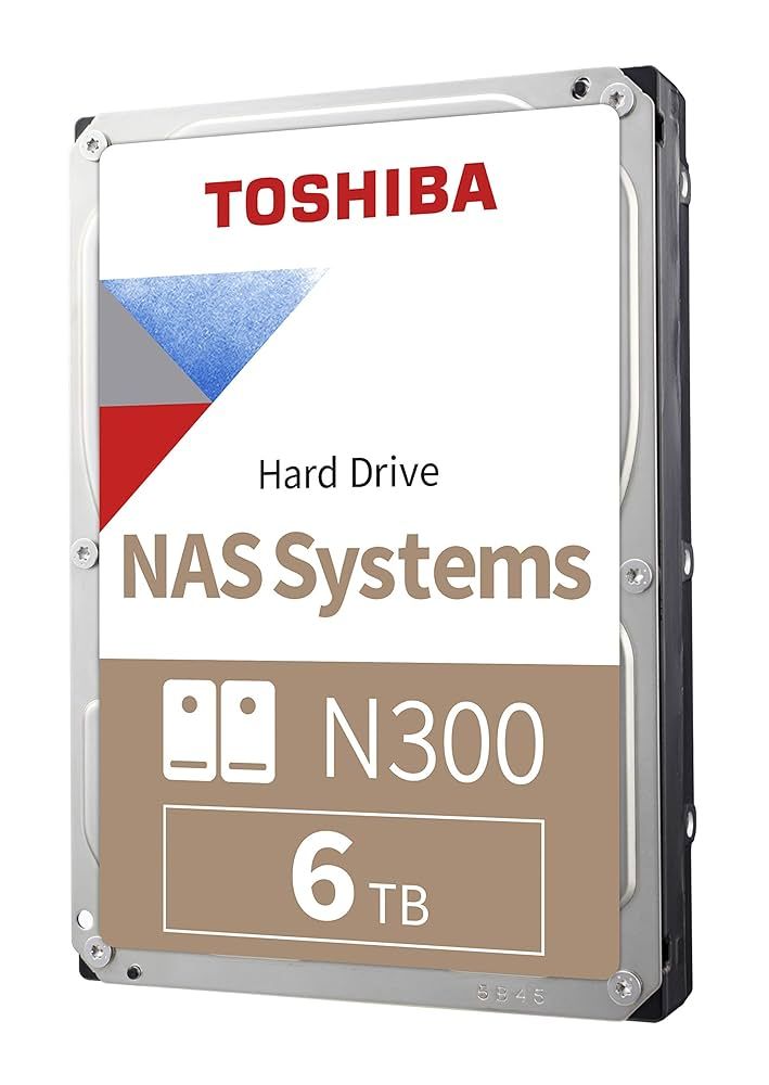 HDD NAS Toshiba N300 6 TB 3.5 inch SATA 3 7200 RPM 512 MB 