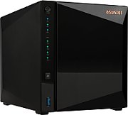 4 bay NAS, Realtek RTD1619B, Quad-Core, 1.7GHz, 2GB, 2.5GbE x1, USB3.2 Gen1 x3, WOW (Wake on WAN), Toolless installation with hot-swappable tray, hardware encryption, MyArchive, EZ connect, EZ Sync