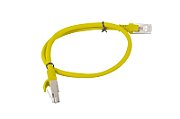 PATCHCORD KAT.5E UTP 1M ŻÓŁTY FLUKE PASSED LANBERG 10-PACK