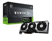 GeForce RTX 5070 TI 16G VENTUS 3X OC, 256-bit, GDDR7, Negru