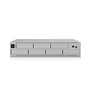 Ubiquiti UNAS-Pro-EU 2U rack-mount NAS with (7) 2.5/3.5  drive bays and 10 Gbps performance designed for large-scale file storage and sharing, (7) 2.5/3.5  HDD / SSD support, 10G SFP+ uplink and (1) GbE RJ45 port