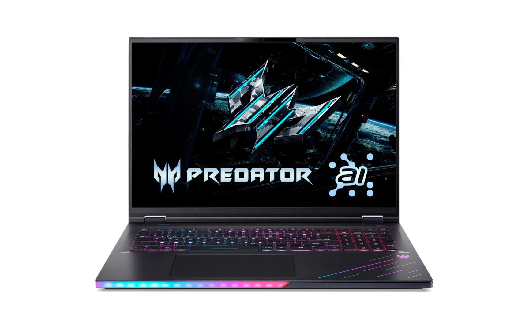 Laptop Acer Predator Helios 18 AI PH18-73-96HZ NH.QVYEX.003, 18 inch 2560 x 1600, Intel Core Ultra 9 275HX (24 C / 24 T, 2.7 GHz - 5.4 GHz, 40 MB cache, 28 W), 32 GB DDR5, 2 TB SSD, Nvidia GeForce RTX 5080, Windows 11 Pro, Negru