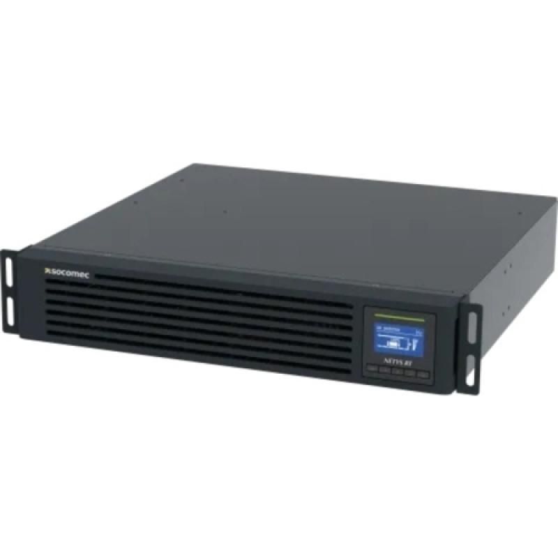 SOCOMEC NeTYS RT 2200VA/2200W VFI UPS 1/1 WITH BATTERY INTEGRATED +RAILS, CONECTORI IESIRE 6XC13, 1XC19, CONECTORI INTRARE C20