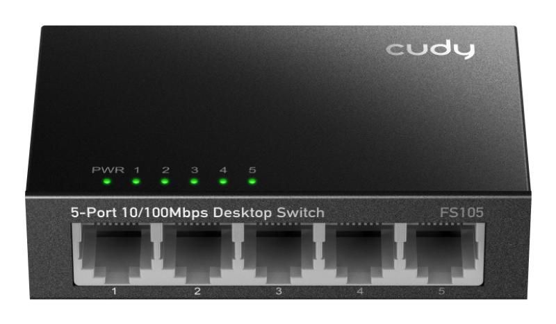 Switch Cudy FS105, 5 porturi 10 / 100 Mbps