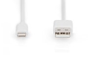 Digitus DB-600106-010-W cablu Lightning 1 m Alb