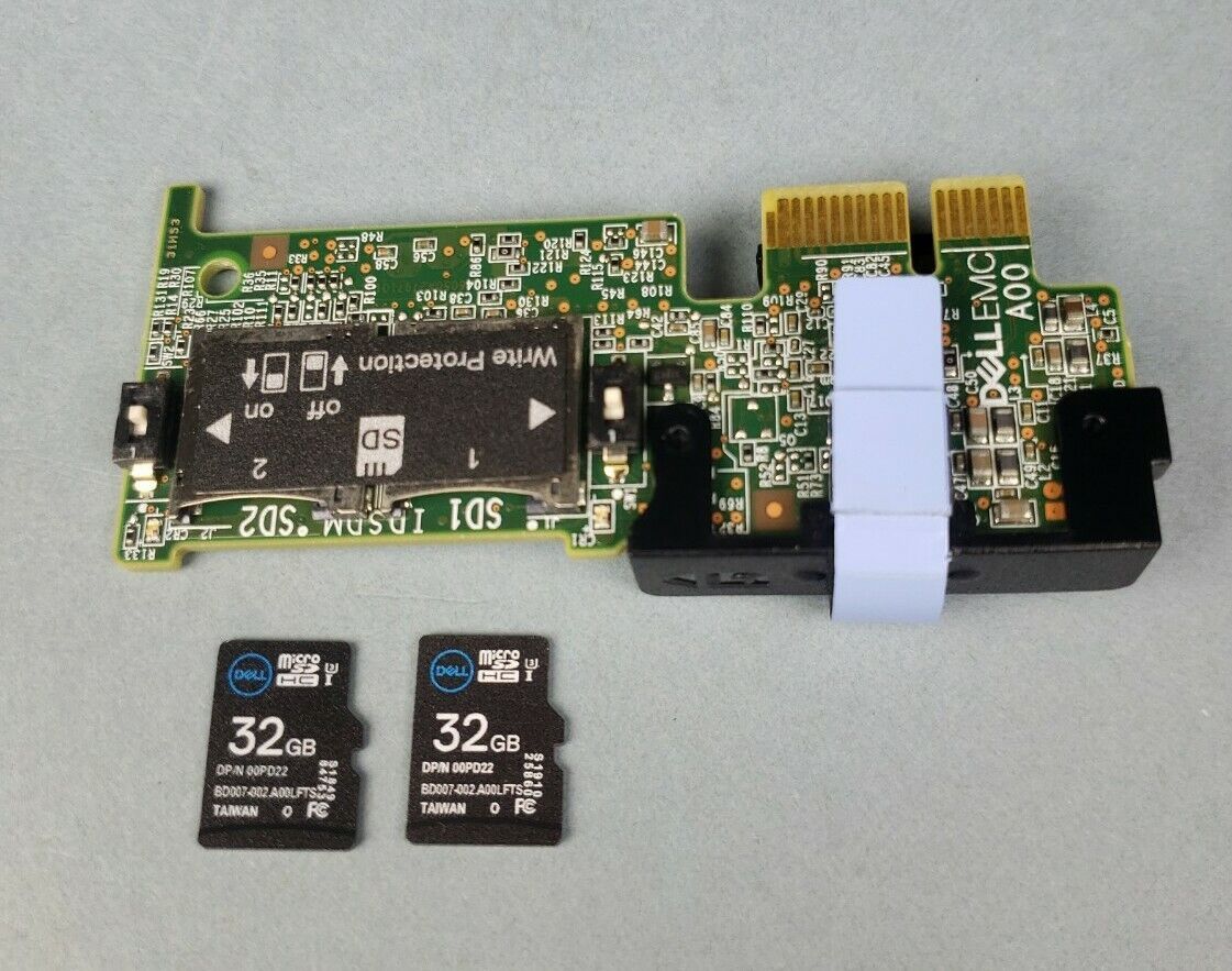Dell Dual micro SD Flash Card Reader IDSDM R650 R750 R450 R550 0PV5XF