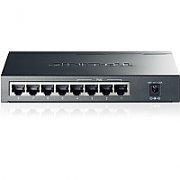 SWITCH PoE TP-LINK  8 porturi Gigabit (4 PoE), IEEE 802.3af, carcasa metalica 