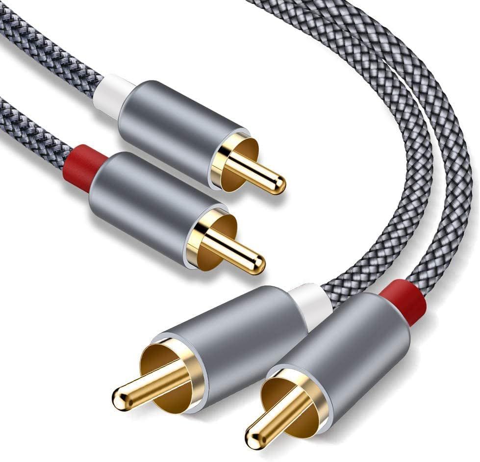Stereo RCA Cable, 1m

&ampnbsp

2xRCA male (audio left/right) &ampgt 2xRCA male (audio left/right)


Product description:

Audio cable 2xRCA- male (left/right audio) to 2xRCA-male (left/right audio), length 1m, with thin and elegant metal design.The RCA stereo cable is ideal for various uses, such as connecting a subwoofer, Blu-ray player, DJ console (DJ mixer) or Hi-Fi system. The robust and high-quality plugs are designed to withstand frequent plugging and disconnection.

Features:

- Versatile Use: Audio cable ideal for connecting a subwoofer, CD player or bass box to output devices such as receiver, amplifier, mixer or TV with RCA connections.
- Premium Quality: Highly flexible RCA cable with thin metal plugs, bend protection.
- Simplified Connection: Standard colored RCA jacks in red and white make the connection process easier.
- Increased Durability: Gold-plated plugs prevent corrosion and provide increased durability.
&ampnbsp

Technical specifications:
&ampnbsp


Connection, housing material: Aluminium
Conductor: 20/0.08, 2 wire



Connection, contact material: Gold-plated



Connection 1, type: 2xRCA male (audio left/right)



Connection 2, type: 2xRCA male (audio left/right)


Inner conductor material: CU (copper)



Cable type: round cable



Cable length: 1m



Cable sheath diameter (approx.): 3.9mm



Number of shieldings: 1x
Shielding: 48/0.08 copper wire + foil aluminium




Color: black, silver




Packaging: poly bag 1 pc.