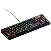 Tastatura mecanica GMMK 3 HE 100% Prebuilt, USB-C, Fox HE Switches, US layout, 104 taste, Negru