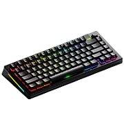 Tastatura mecanica GMMK 3 PRO 75% Prebuilt Wireless , USB-C, Fox Switches, US layout, 81 taste, Negru