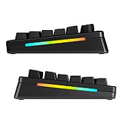 Tastatura mecanica GMMK 3 PRO 75% Prebuilt Wireless , USB-C, Fox Switches, US layout, 81 taste, Negru
