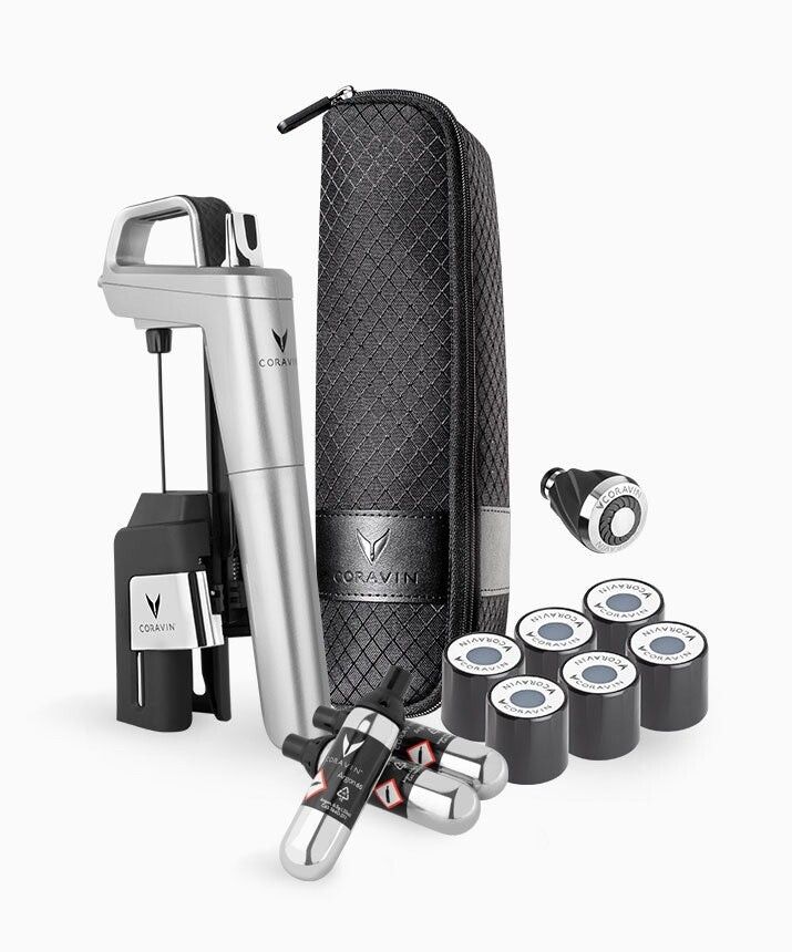 CORAVIN Timeless Six+ Wine Preservation System - Silver