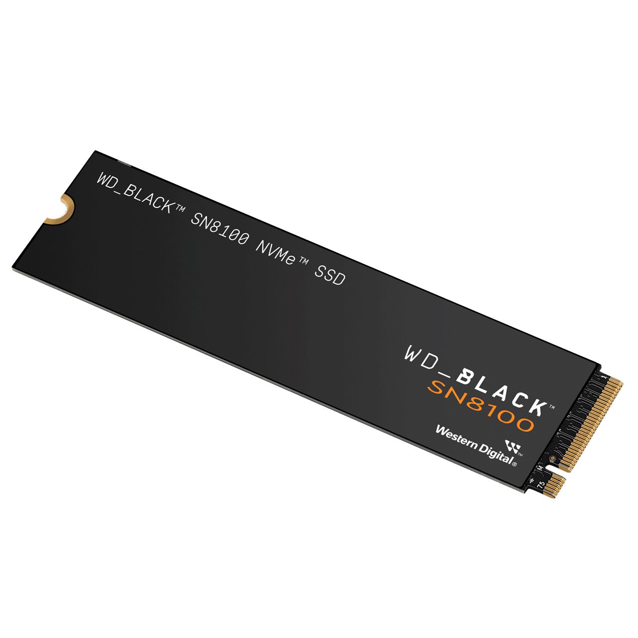 Western Digital SSD WD Black SN8100 1TB M.2 2280 PCIe Gen5 x4 NVMe, Read/Write: 14900/11000 MBps, IOPS 1600K/2400K, TBW: 600